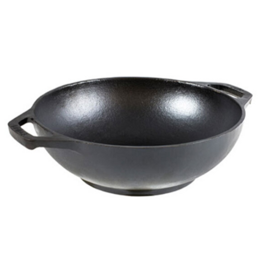 Lodge 22.8 cm Seasoned Cast Iron Mini Wok (L9MWINT)