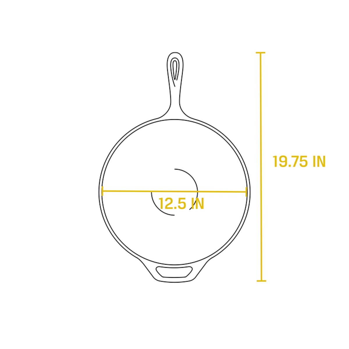 Lodge Chef Collection 12.5" Wok (LC12WINT)