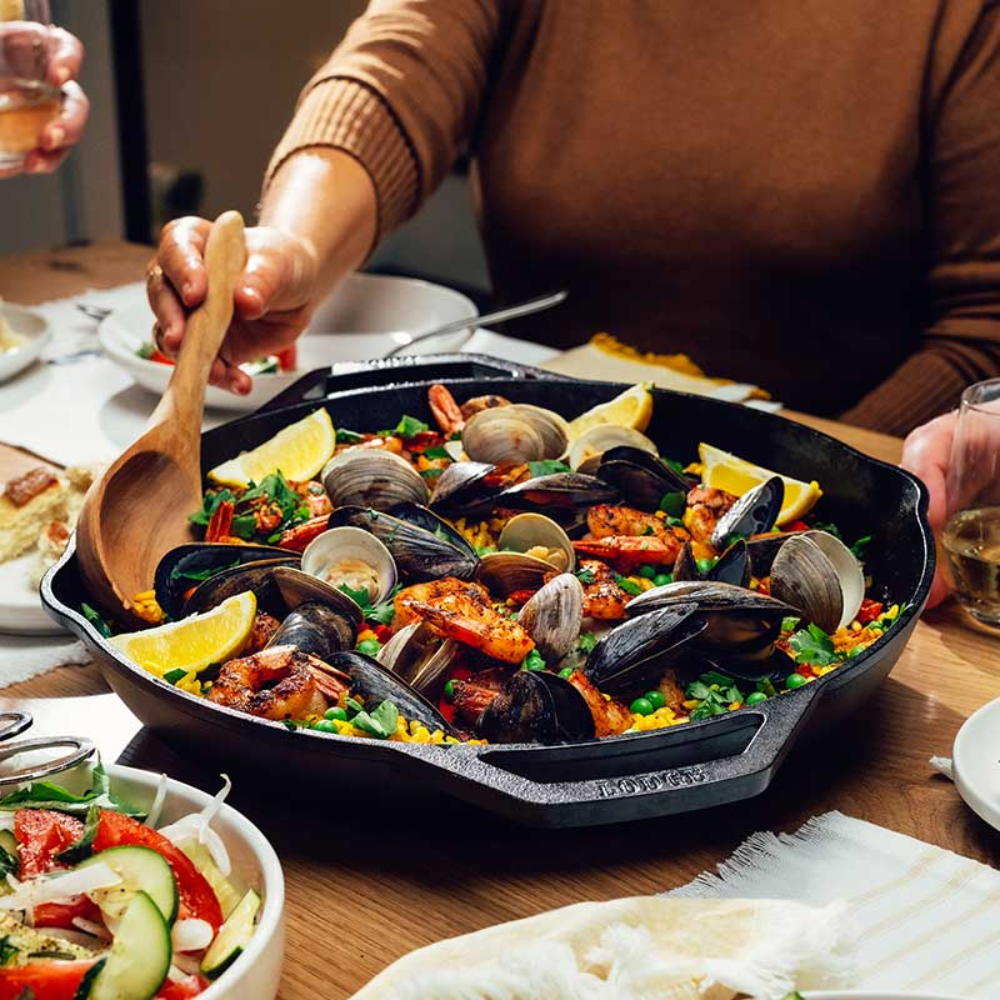 Lodge Chef Collection 14" Dual Handle Skillet (LC14SK)