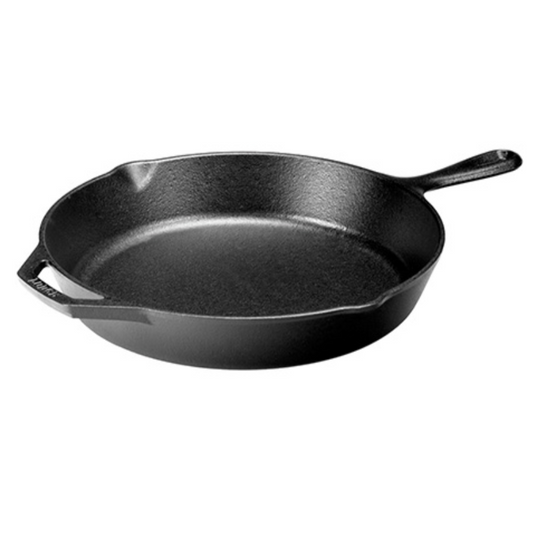 Lodge Cast Iron Classic Seasoned Cast Iron Skillet 13.25" (L12SK3)