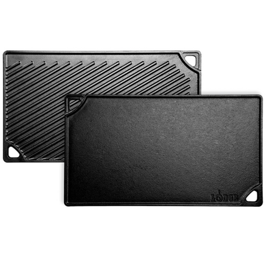 Lodge Cast Iron Double Play Seasoned Cast Iron Reversible Grill/Griddle (LDP3)