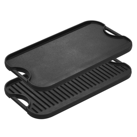 Lodge Cast Iron Pro-Grid Seasoned Cast Iron Reversible Grill/Griddle (LPGI3)