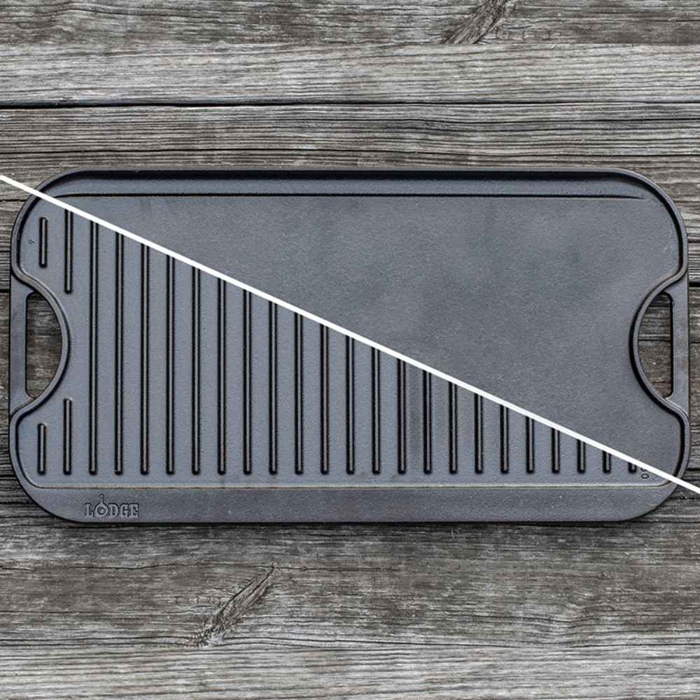 Lodge Cast Iron Pro-Grid Seasoned Cast Iron Reversible Grill/Griddle (LPGI3)