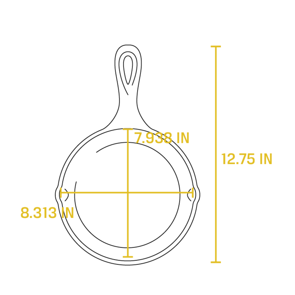 Lodge Wildlife Series⢠20.3 cm Seasoned Cast Iron Duck Skillet (L5SKWLDKINT)