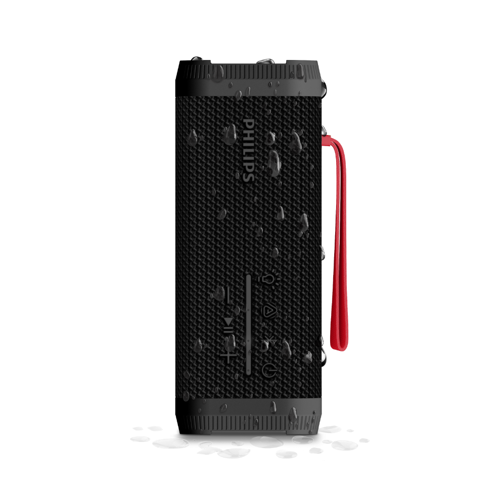 Philips S2000 Series Portable Bluetooth Speaker – 20W Max, RGB Lightshow, 20hr Battery & Auracast™ (TAS2000BK)