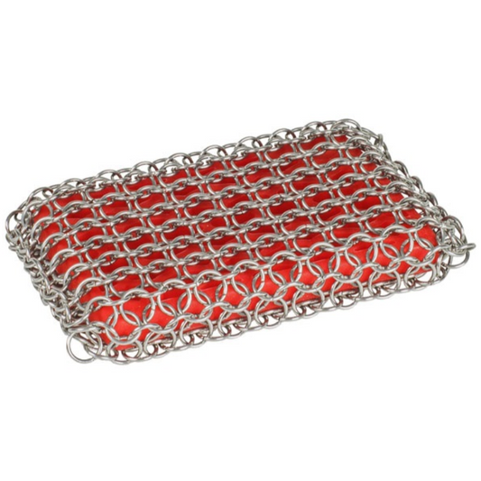 Lodge Cast Iron Red Chainmail Scrubbing Pad (ACM10R41)