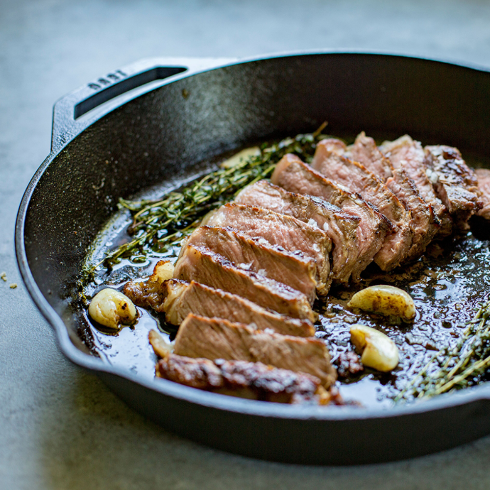 Lodge Cast Iron Classic Seasoned Cast Iron Dual Handle Pan 12" (L10SKLINT)