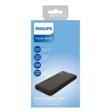 Philips Powerbank 10,000mAh USB-C Max 15W (DLP1810CB/00)