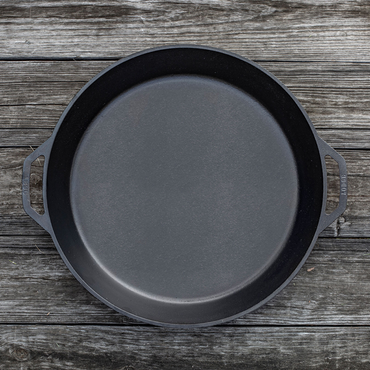 Lodge 43.1cm Seasoned Cast Iron Dual Handle Pan (L17SK3)