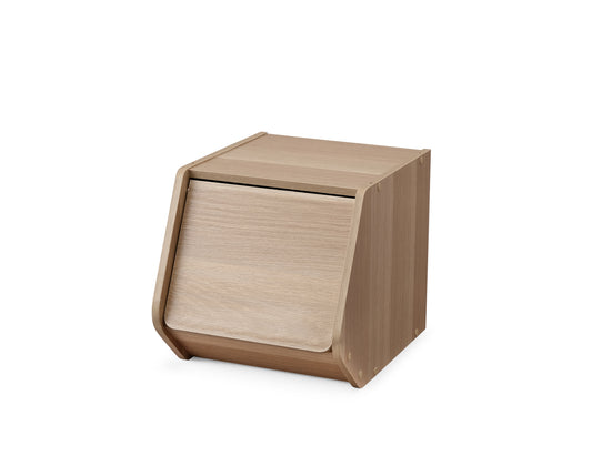 Iris Ohyama Stack Box, Natural | No Warranty ( STB-300D)