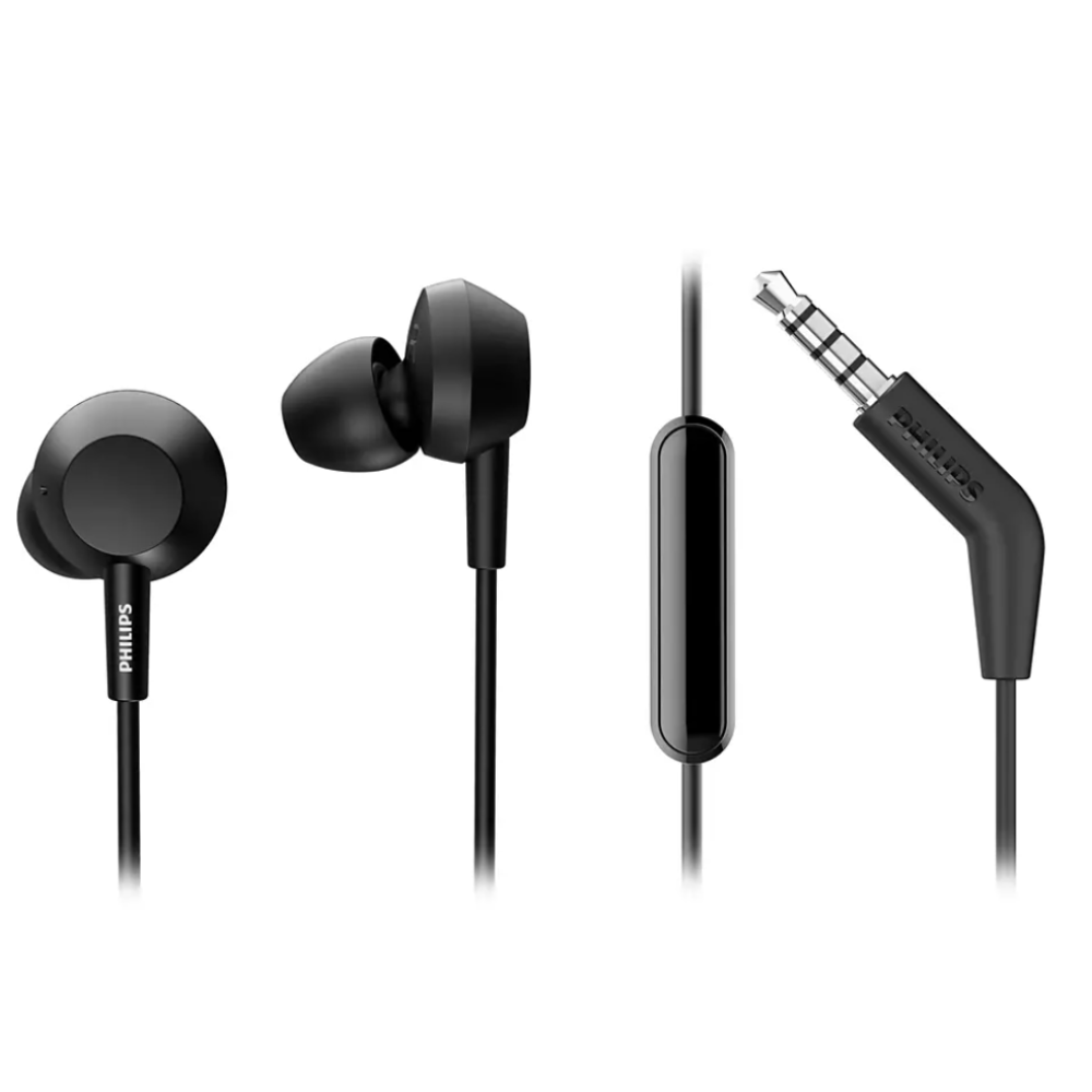 Philips Wired In-ear with Mic (TAE4105BK/00)