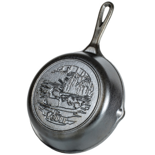 Lodge Wildlife Series™ 20.3 cm Seasoned Cast Iron Duck Skillet (L5SKWLDKINT)