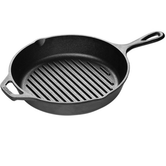 Lodge Cast Iron Classic Seasoned Cast Iron Grill Pan (L8GP3)