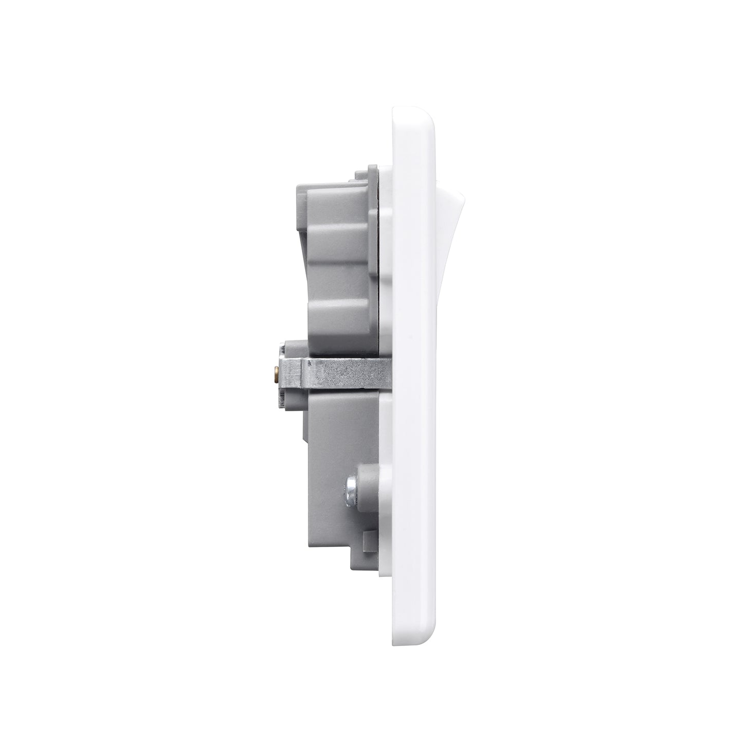 British General BG Moulded Double Gang USB Type-C Smart Charging Switched Socket (822UAC)