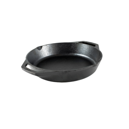 Lodge Cast Iron Classic Seasoned Cast Iron Dual Handle Pan 10.25" (L8SKL)