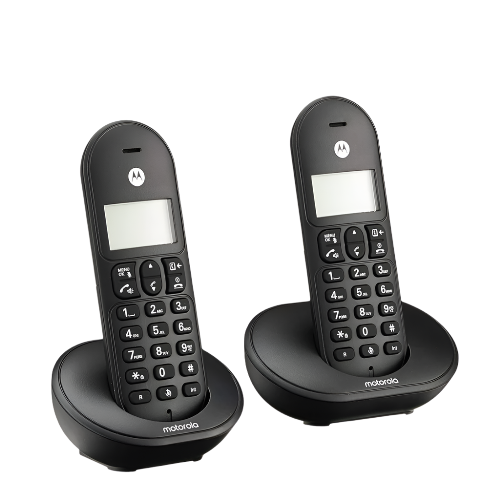 Motorola Cordless Phone Handset Combo (T102 BK)
