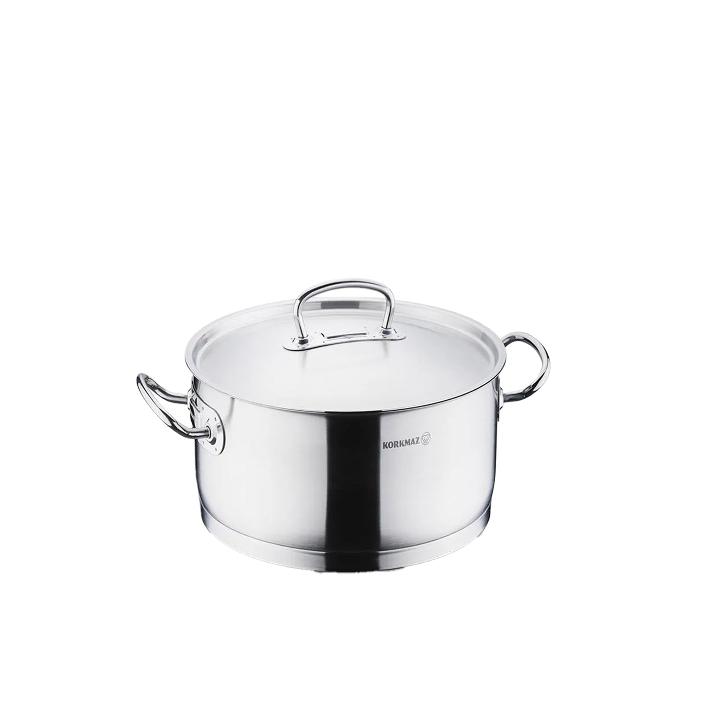 Korkmaz Proline 24x10cm/4.5ℓ Short Casserole Pot (A1170)
