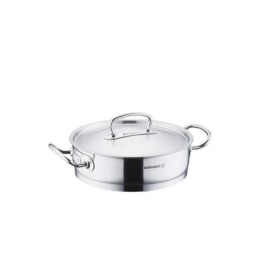 Korkmaz Proline 24x7cm/3.1ℓ Saute Pot (A1172)