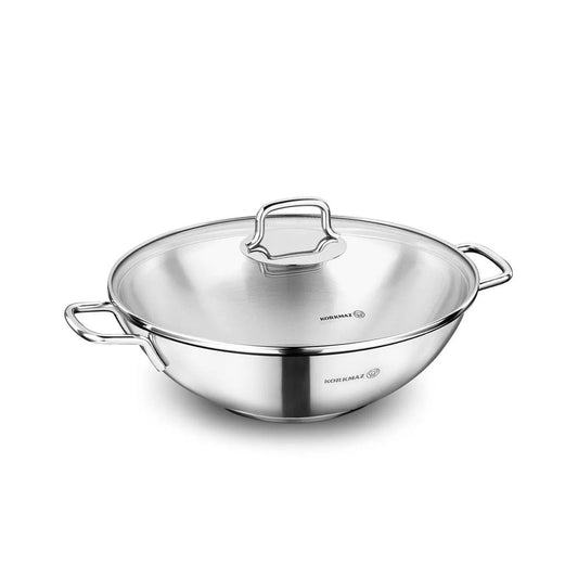 Korkmaz Perla 28x8.5cm/3.3ℓ Wok (A1519)