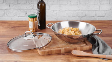 Korkmaz Perla 28x8.5cm/3.3ℓ Wok (A1519)