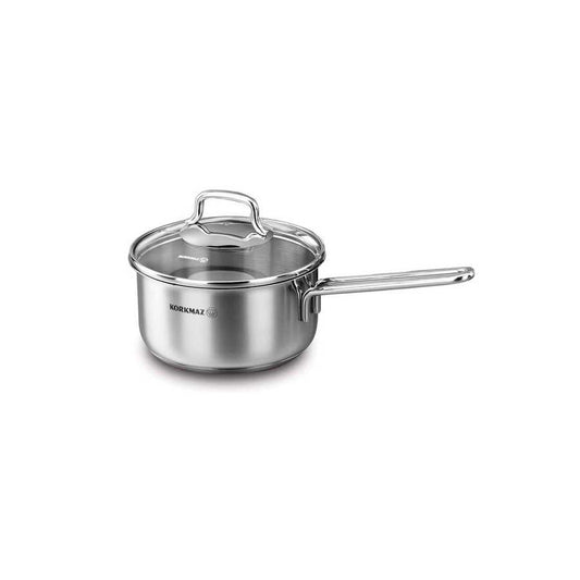 Korkmaz Perla Lidded 16x8cm/1.6ℓ Saucepan (A1648)