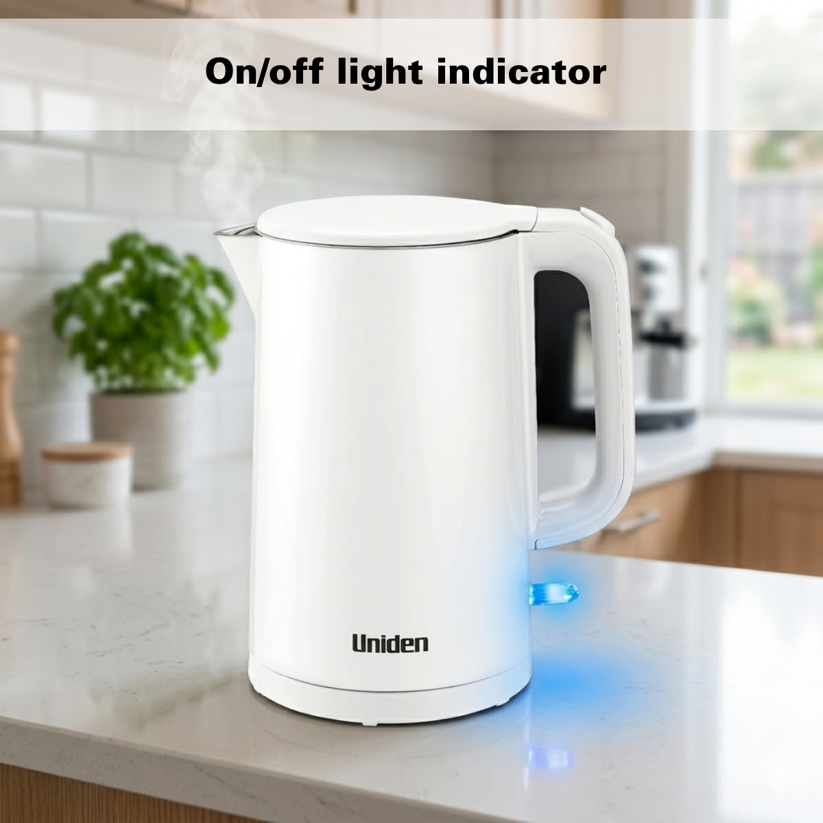 Uniden 1.5 Litre Double Wall Kettle (AK5200)