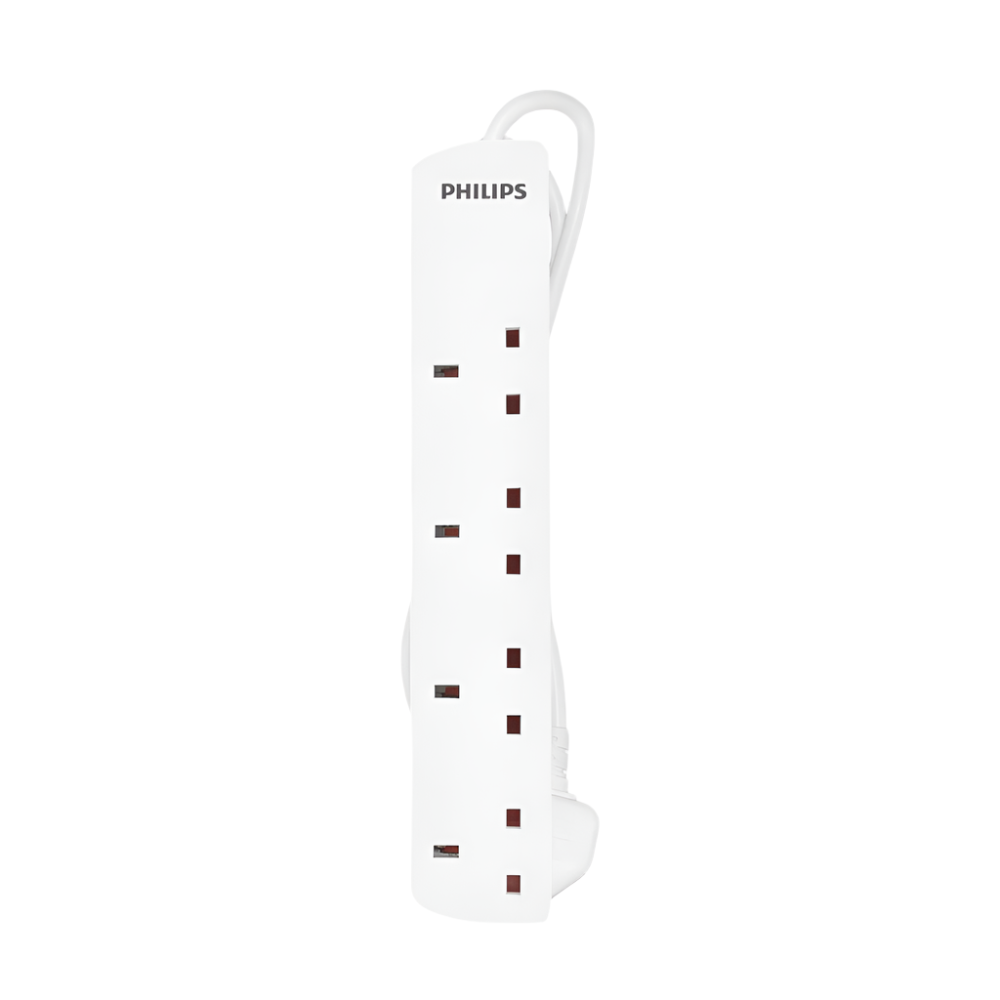 Philips 4 Gang Extension Socket (CHP1144WA/69)