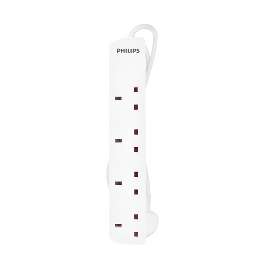 Philips 4 Gang Extension Socket (CHP1144WA/69)