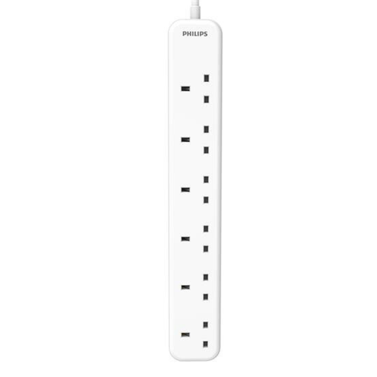 Philips 6 Gang Extension Socket (CHP1164WA/69)