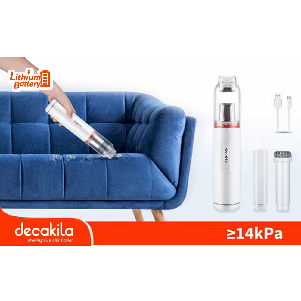 Decakila Portable Vacuum Cleaner, 90W, ≥14kPa (CMPV003B/W)