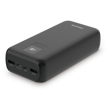 Philips Powerbank 30,000 mAh PD 3.0 20W Type C 18W Micro USB Support iPhone (DLP1930CB/00)