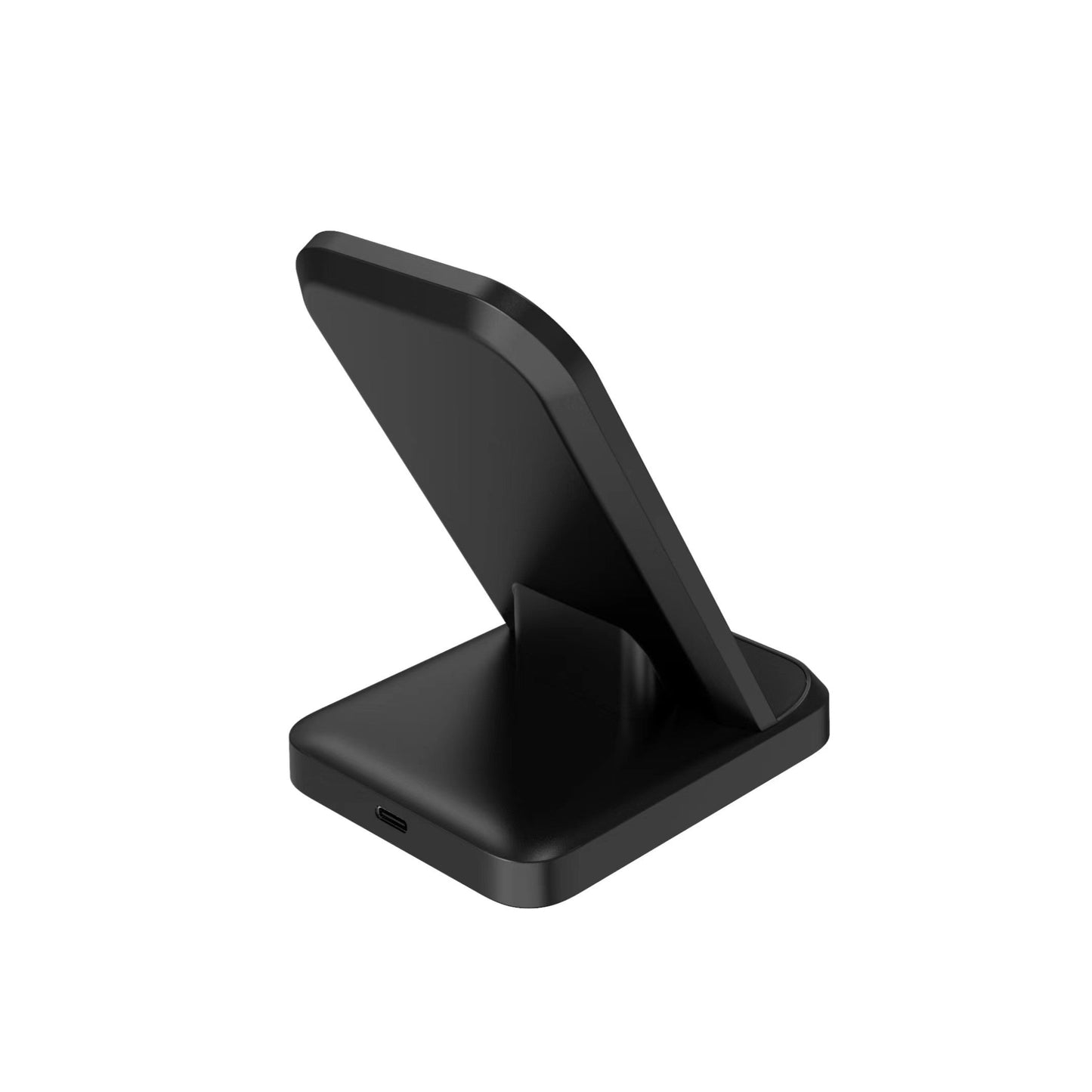 Philips 15W Qi Wireless Charger Stand | Fast Charging | USB-C Input | Anti-Slip | Black (DLP9212/00)
