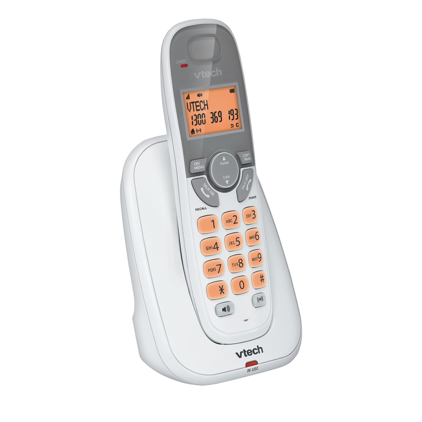 Vtech Cordless Phone With Volume Booster, Power Failure Backup & Backlit LCD (FS6414A)