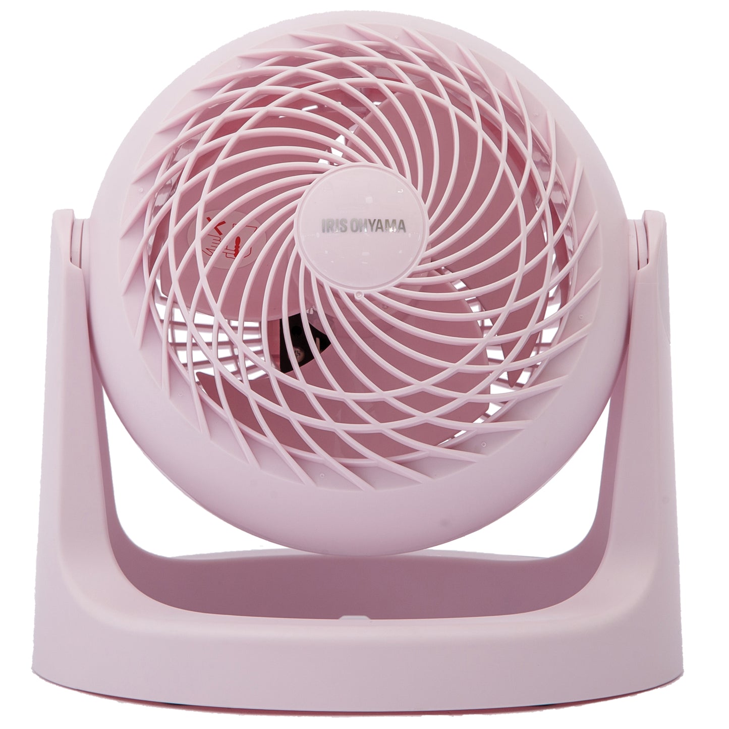 Iris Ohyama 6" Circulator Fan Black / Green / Pink (PCF-HE15)