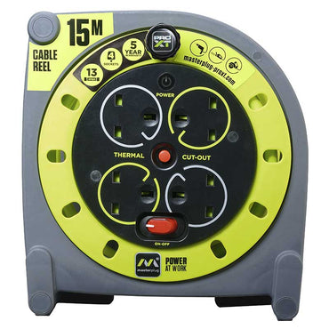 Masterplug Pro-XT Case Reels 15 meter (HMU15134SL-PX)