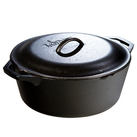 Lodge Seasoned Cast Iron Dutch Oven 7QT/12.25 (L10DOL3)