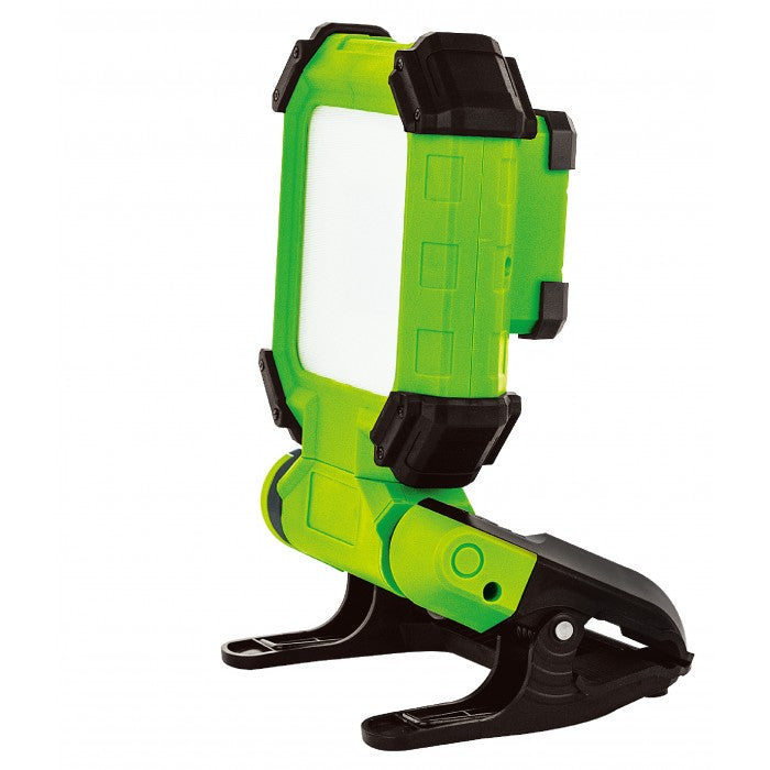Luceco Portable LED Clamp Work Light Green (LCWR13G60)