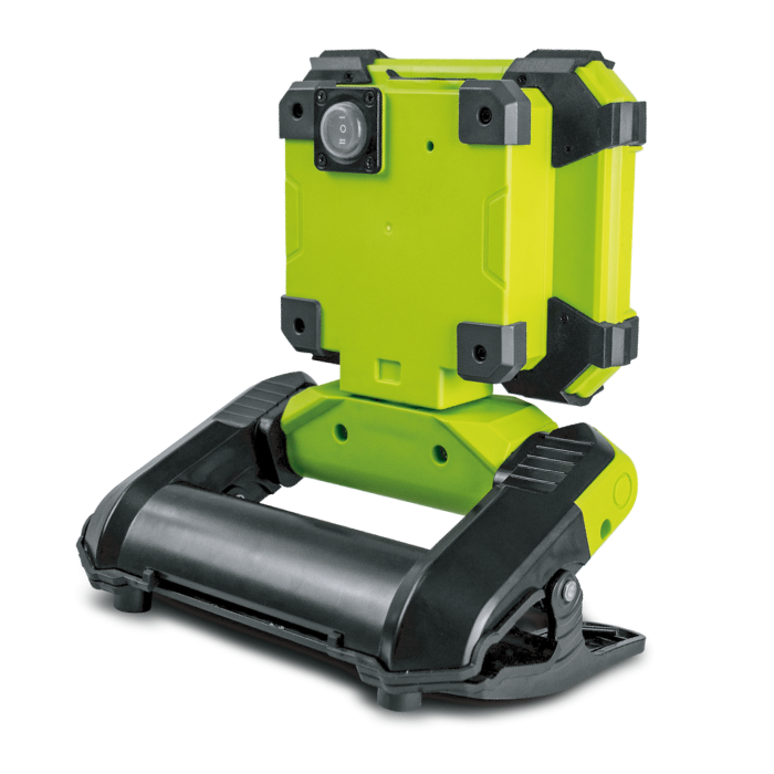 Luceco Portable LED Mini Clamp Work Light 9W Green (LCWR9G60)