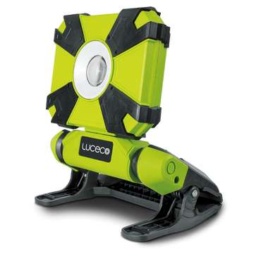 Luceco Portable LED Mini Clamp Work Light 9W Green (LCWR9G60)