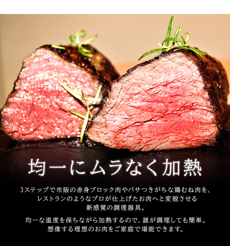 Iris Ohyama Sous Vide Low Temperature Cooker, Black (LTC-01)