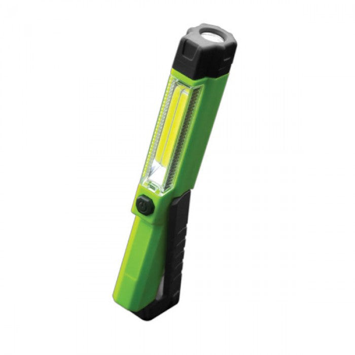 Luceco LED Rechargeable Tilting Mini Inspection Torch Green (LILT15T65)