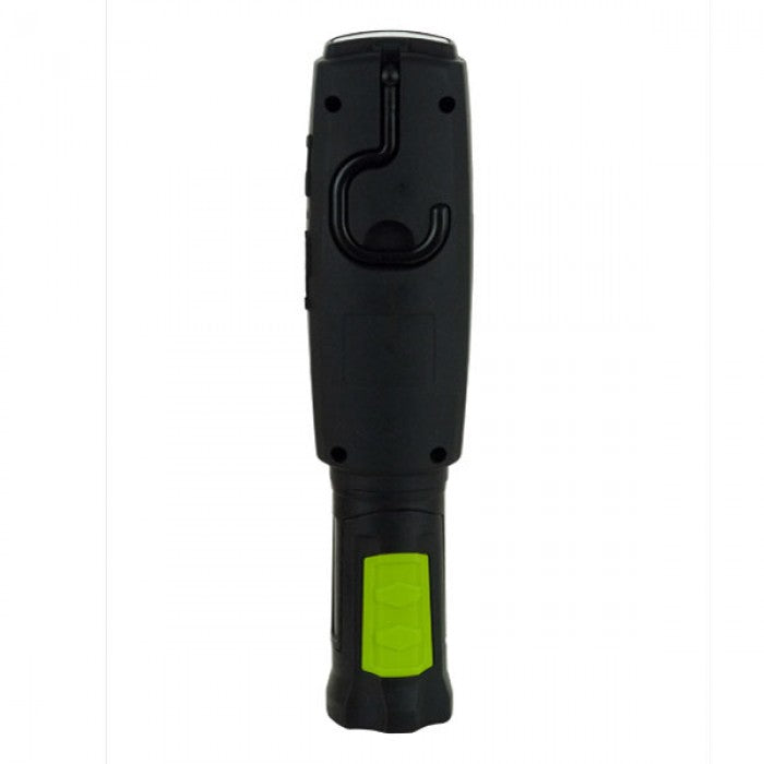 Luceco LED Rechargeable Swivel Torch, 3W Green (LILT30R65)