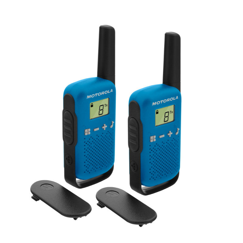 Motorola Solutions Talkabout T42 Walkie Talkie 4KM Blue (T42)