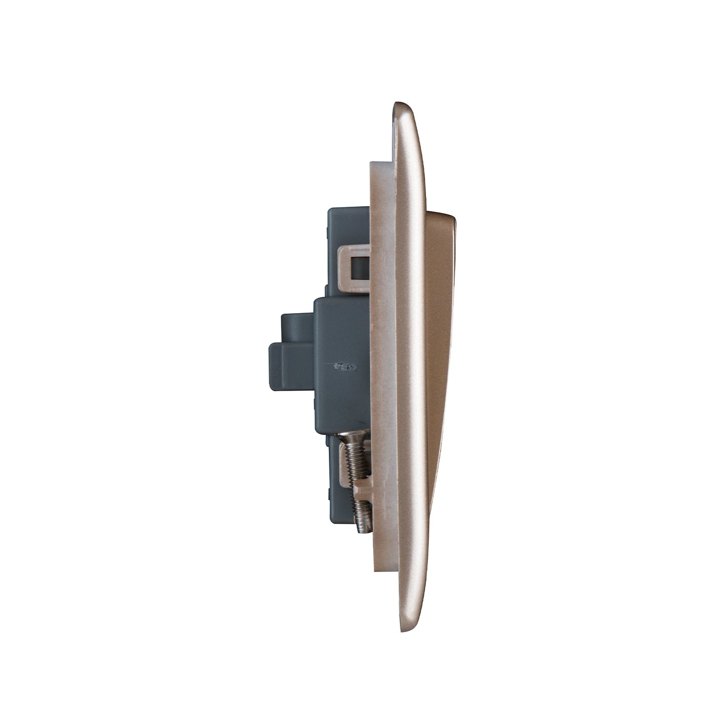 British General BG Neo Slimline 4 Mega Rocker 2-Way Switches (PCCH44W)