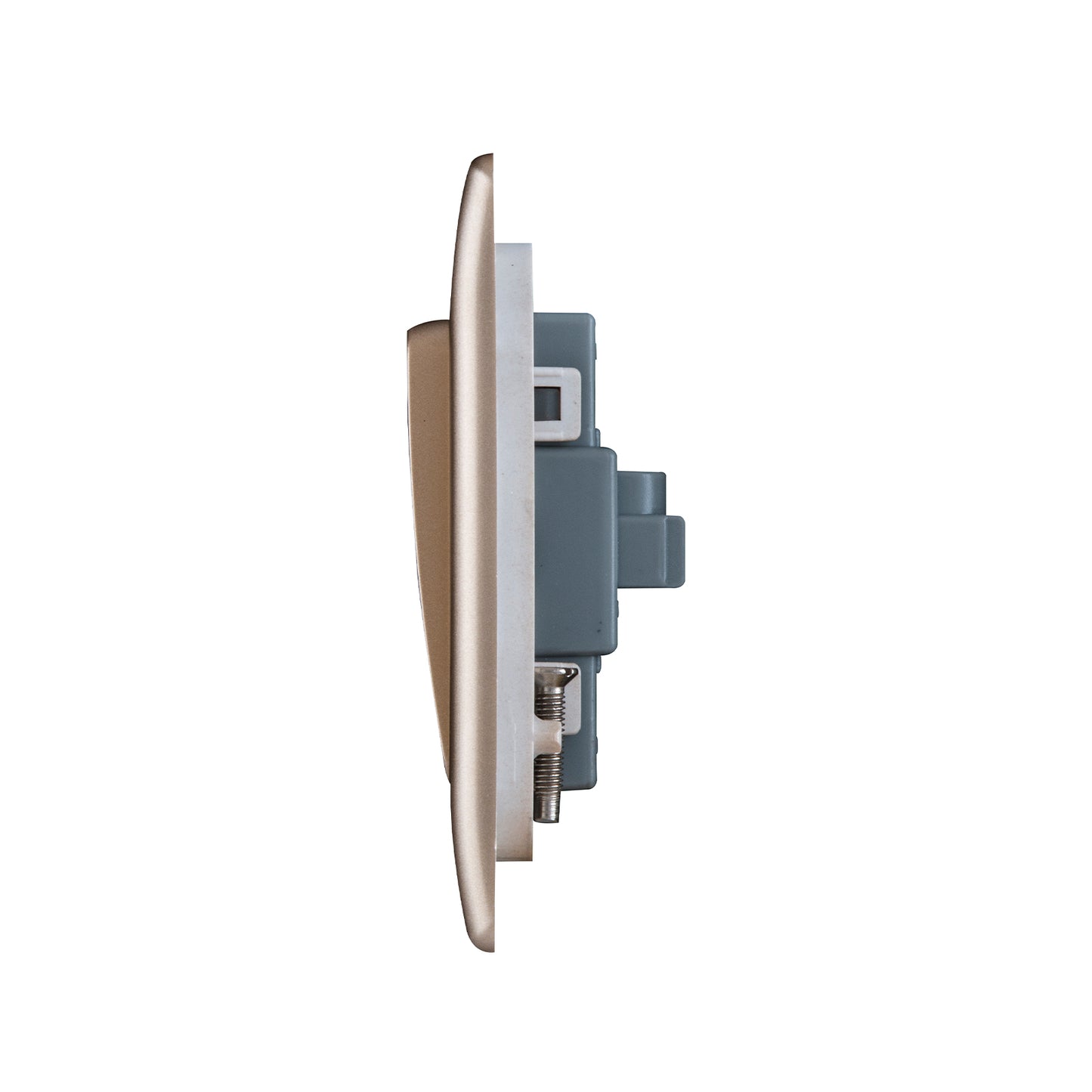 British General BG Neo Slimline 4 Mega Rocker 2-Way Switches (PCCH44W)