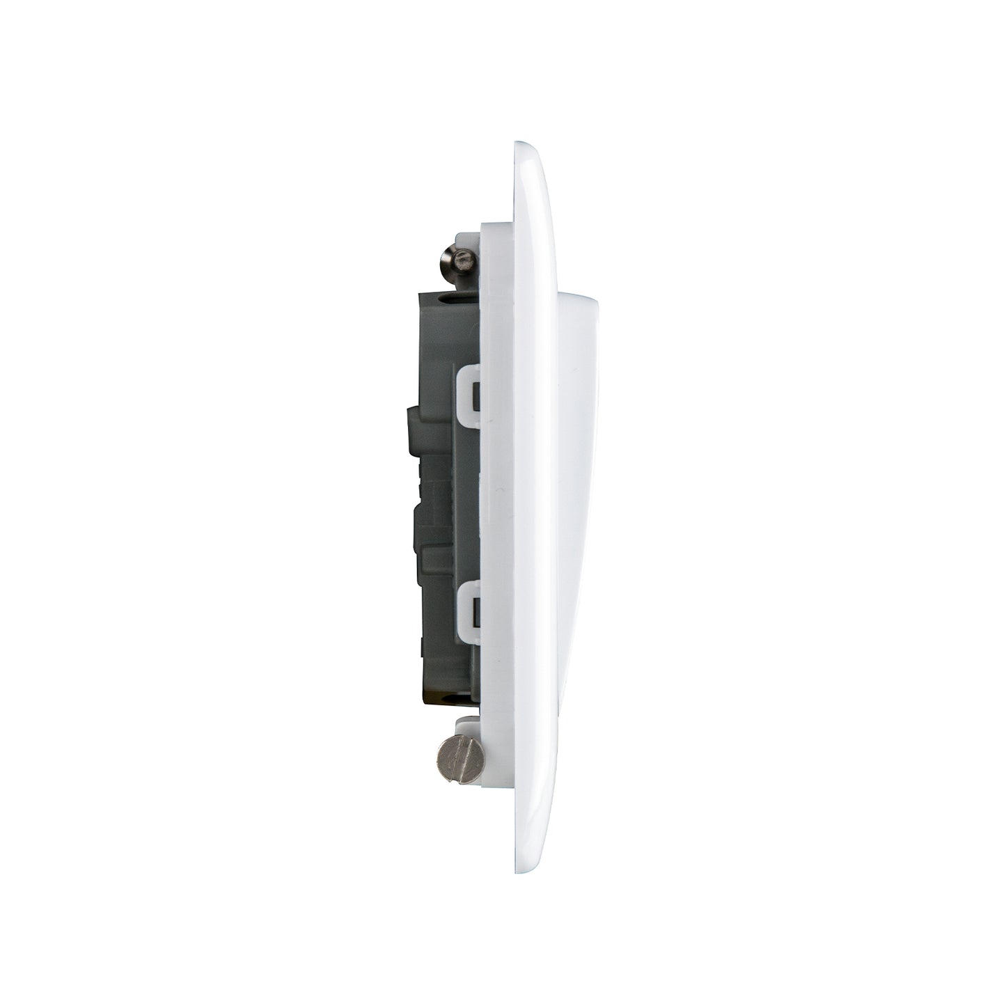 British General BG Neo Slimline 2 Mega Rocker 2-Way Switches (PCWH42W)