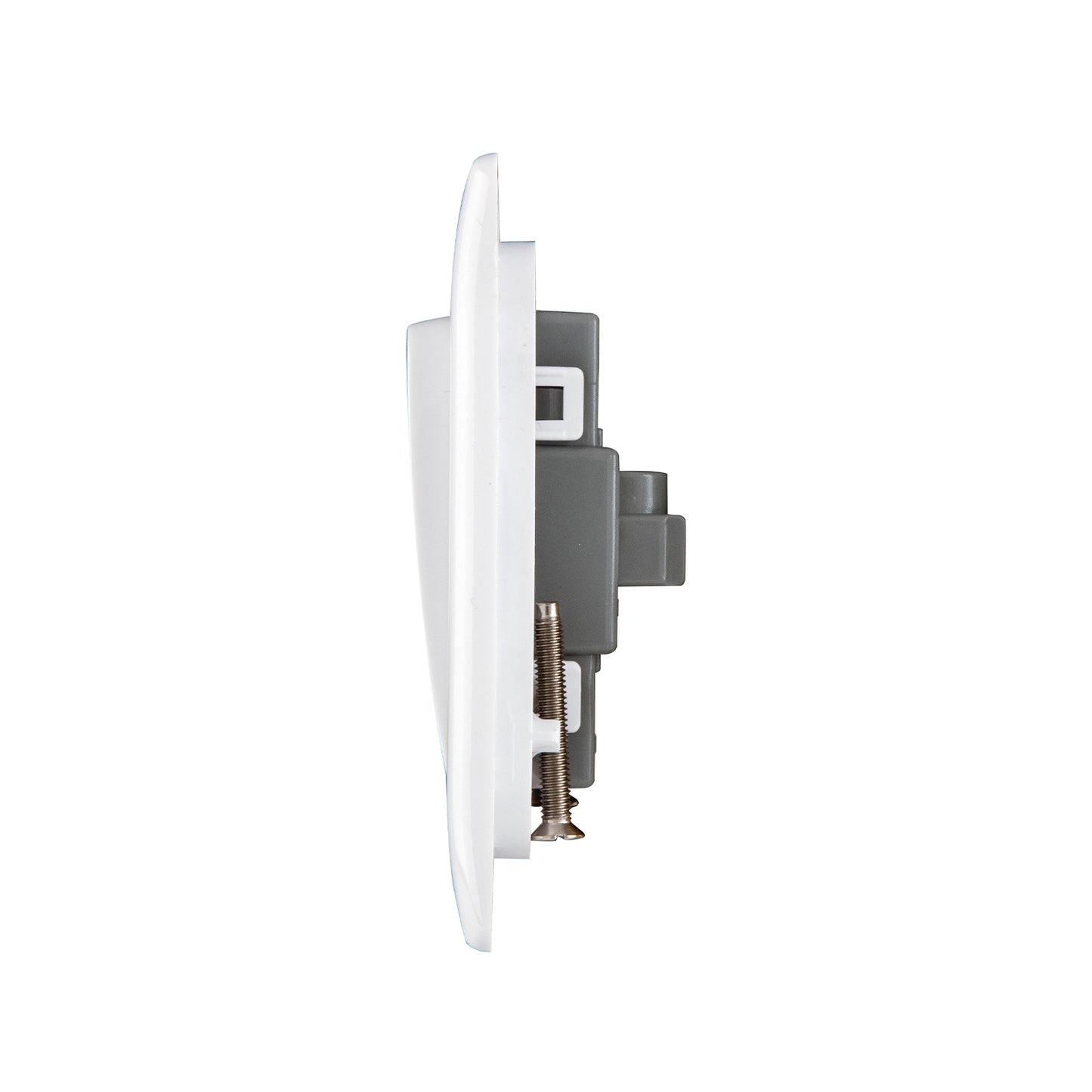 British General BG Neo Slimline 4 Gangs Mega Rocker 2-Way Switches (PCWH44W)