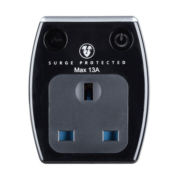 Masterplug High Gloss USB Adaptor with USB PD-22W Black (SRGAUAC22PB)