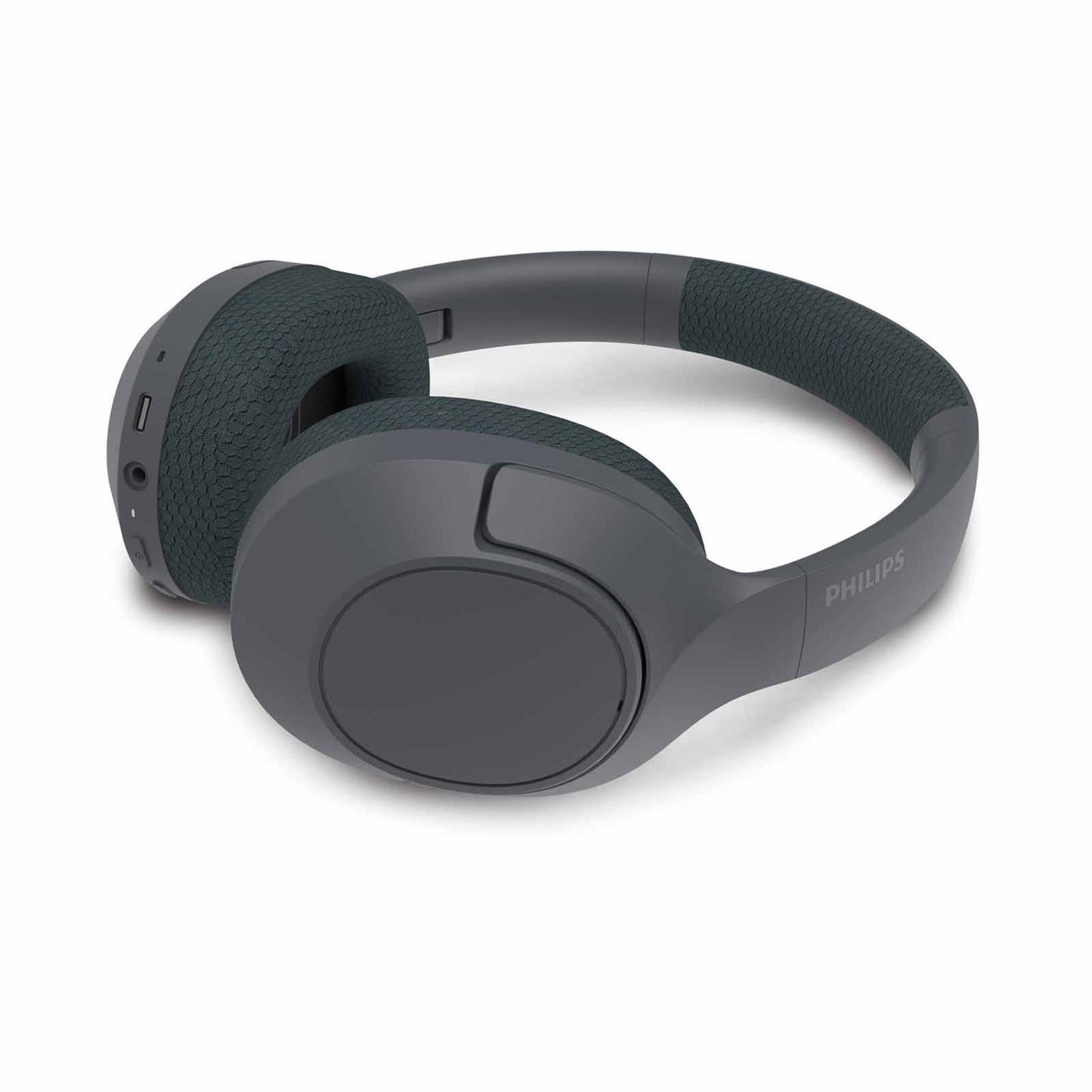 Philips Over-Ear Wireless Noise-Canceling Headphones – 60 Hours Playtime, Dynamic Bass (TAH7508BK/97)