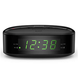 Philips Clock Radio Radio & Clock Function dual alarm FM digital tuning (TAR3205/12)